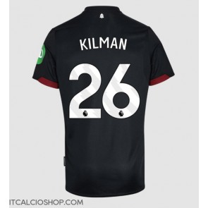 West Ham United Max Kilman #26 Seconda Maglia 2024-25 Manica Corta